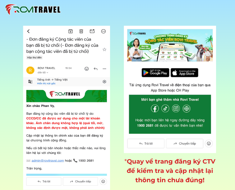 ảnh đơn ctv bị từ chối